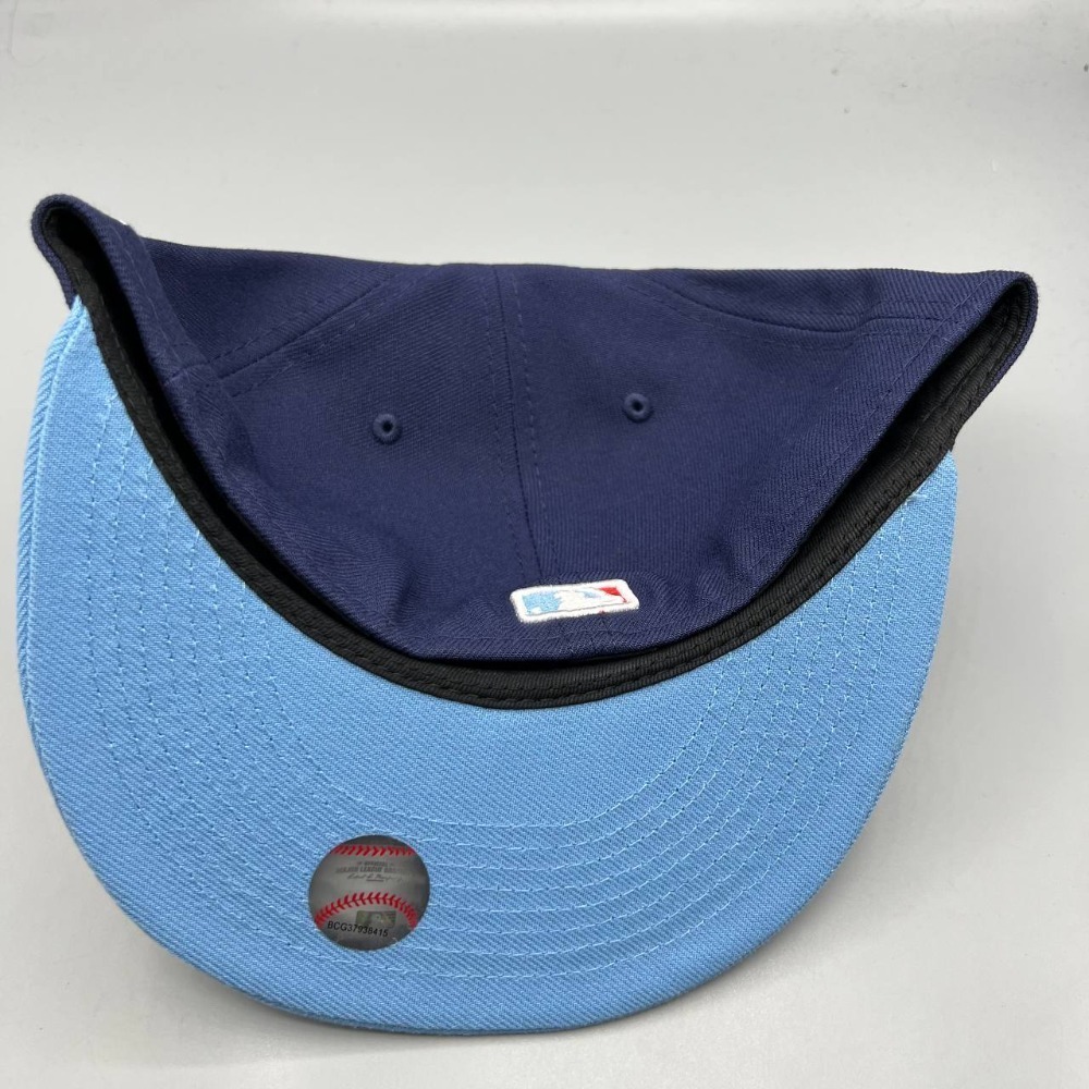 Chicago Cubs‎ Hat Men 7 3/8 Blue Wrigleyville 59Fifty New Era Fitted Cap - Picture 7 of 8